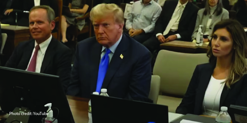 Watch: Look What Trump Had Hand-Delivered to Court! 