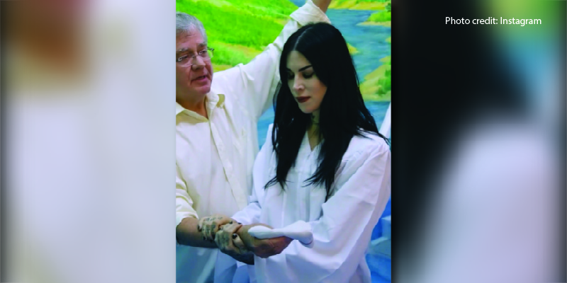 [WATCH] Former Occult 'Witch' Kat Von D Turns Her Life Around, Accepts Jesus Christ and is Baptized 