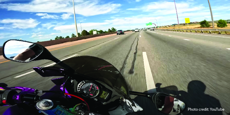 White-Knuckle Viral Video of Motorcyclist Driving 170 MPH Weaving Through Traffic - Made a One Hour Trip in Only 20 Minutes!