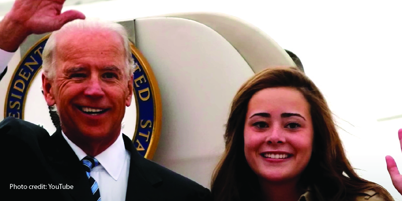 Hunter’s Daughter Vandalized The US Capitol while She Was Senate Page For Harry Reid 