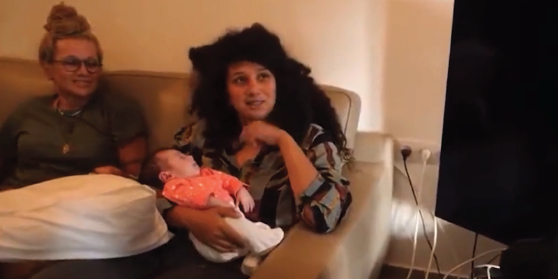 Young Israeli Mom Breaks Down On Live TV When She Learns Her Husband Is Dead