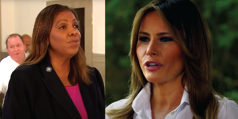 Here’s What Melania Thinks About Letitia James