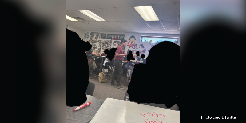 Teacher On Leave After Going Full Blown ‘Devil Worship’ for Halloween