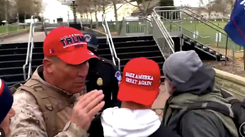 Ray Epps Caught On Tape Whispering Something VERY DAMNING