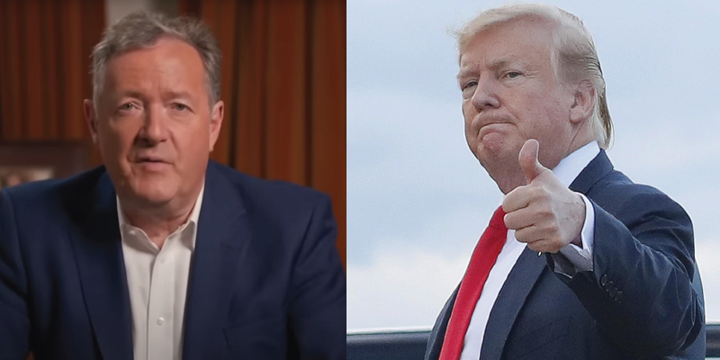 Piers Morgan On Trump “He Can Win Again”
