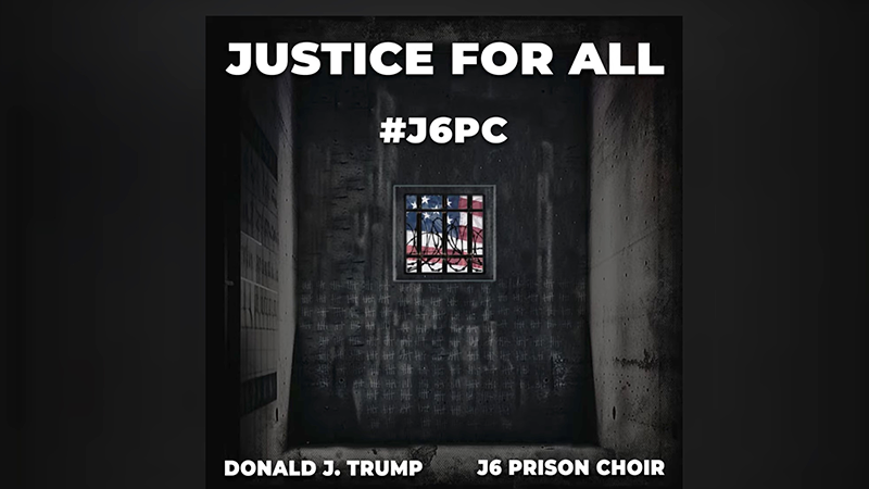 J6 Prison Choir Featuring Donald Trump Remains At Top Of iTunes Top Song Chart