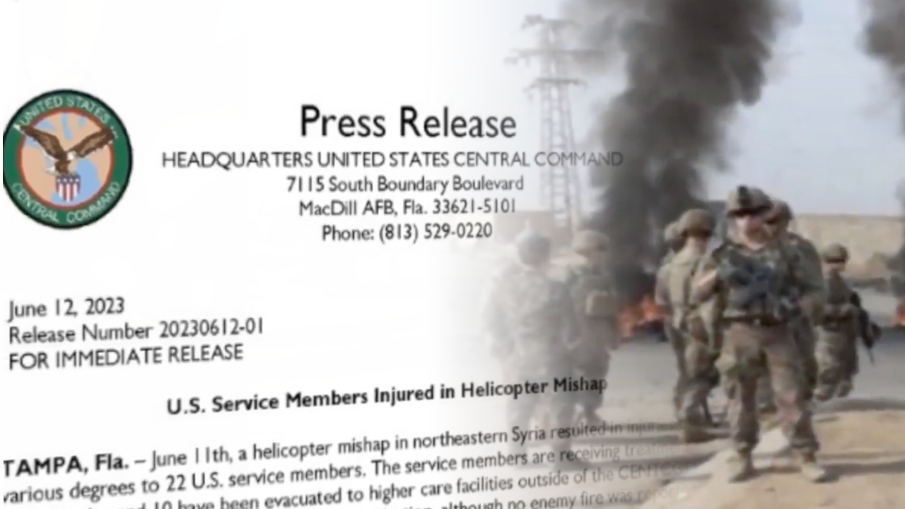 Helicopter Crash in Syria Injures 22 U.S. Service Members: No Hostile Fire Involved