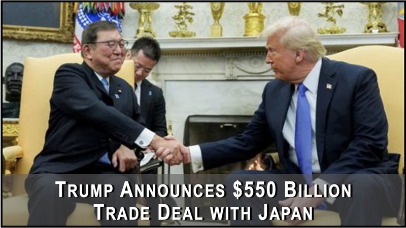Trump Does it AGAIN - Gets Massive Trade Deal with Japan
