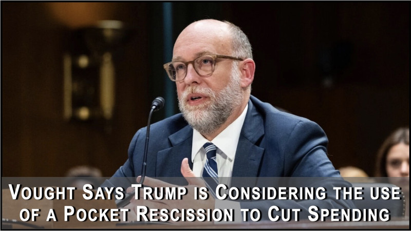 Trump May Use a Pocket Rescission to Cut Spending