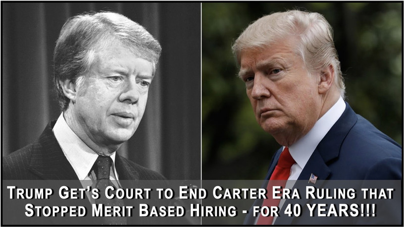 HUGE Court Win by Team Trump will Restore Merit in Hiring