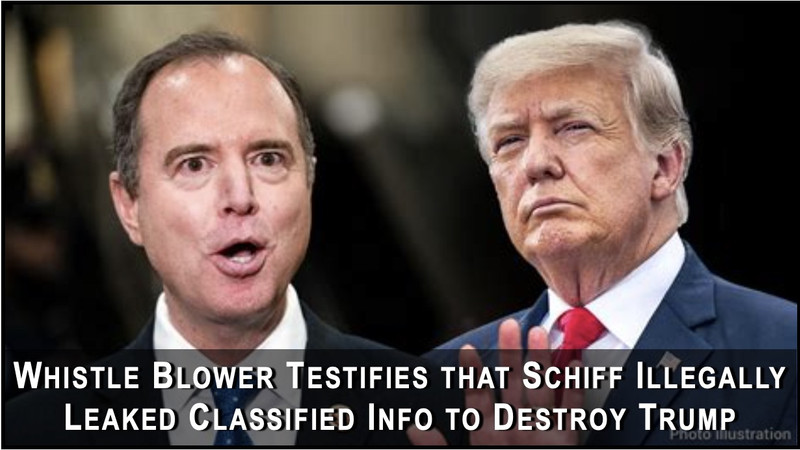 Proof that Schiff was Leaking Classified Docs