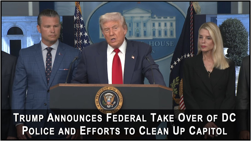 Trump Moves to Clean Up Nation's Capitol