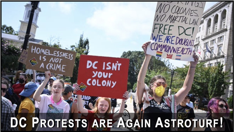DC Protest against Crime Crackdown a Loser for Dems