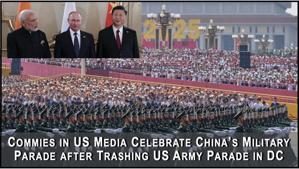 Commies in US Media Celebrate China's Military Parade