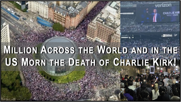 The World Morns Charlie Kirk