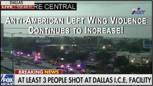 Left Wing Violence Growing