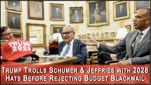 Radical Dems Force Government Shutdown and We LOVE IT!