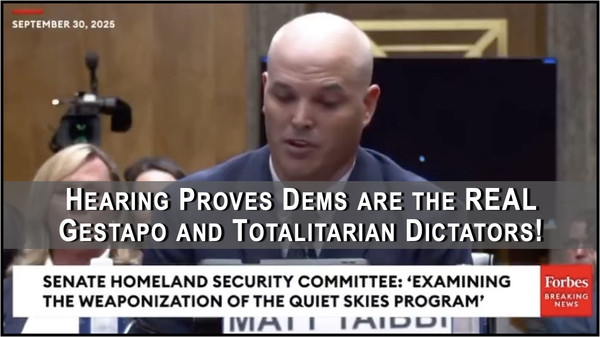 Quiet Skies Spy Program Shows the Dems are the REAL Gestapo!