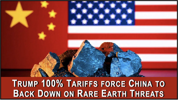 China Backs Down on Rare-Earth Threats after Trump Tariffs