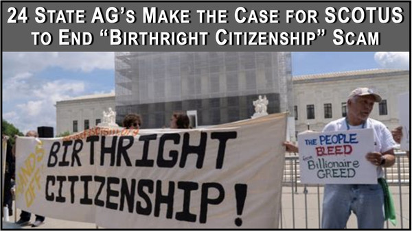 Republican AG's Make Case Against Birthright Citizenship