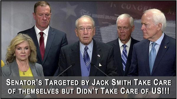 Self Serving Senators Act to Enrich Themselves