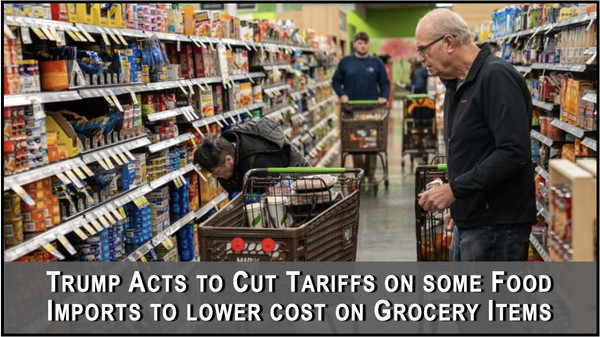 Trump Takes Action to Lower some Food Prices