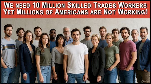 Why are MILLIONS of Able Bodied Americans Not Working?