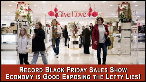 Holiday Sales PROVE Dems are Lying about the Economy
