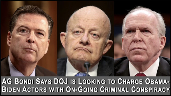 Will Obama-Biden Criminal Actors finally be Charged?