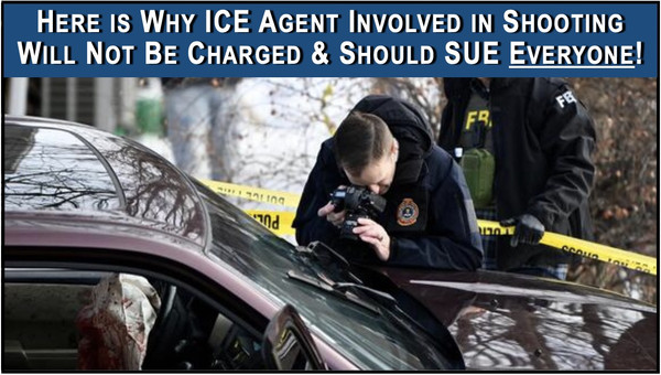 ICE Agent who Shoot & Killed Protestor will Not be Charged!