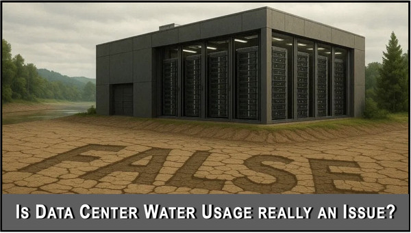 Is Hysteria about Data Center Water Usage Justified?