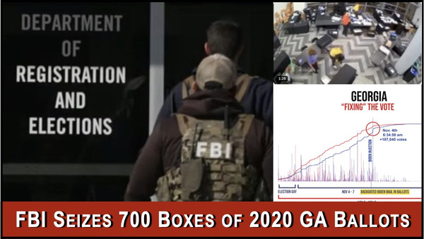 FBI Seizes Ballots and 2020 Election Materials in Fulton County GA
