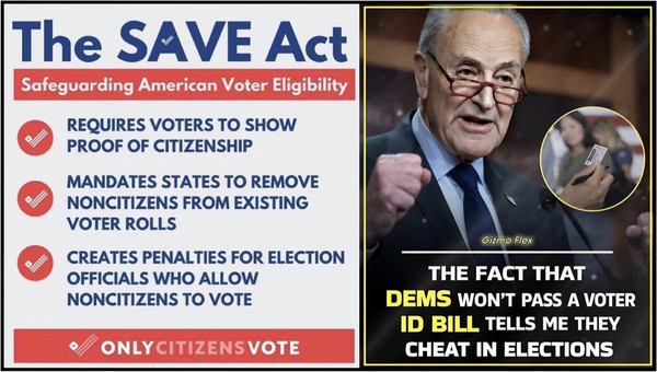 AMERICA Demands that Congress Pass the SAVE ACT!