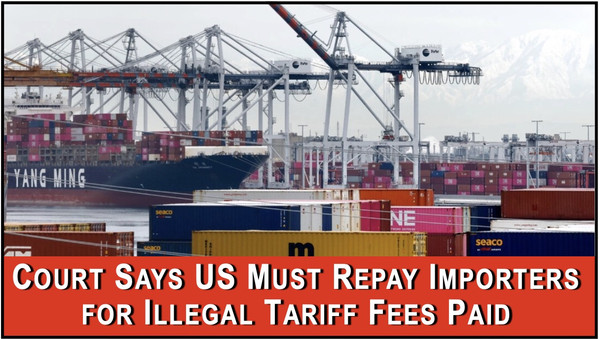 Judge Rules US Must Repay some of the Tariffs