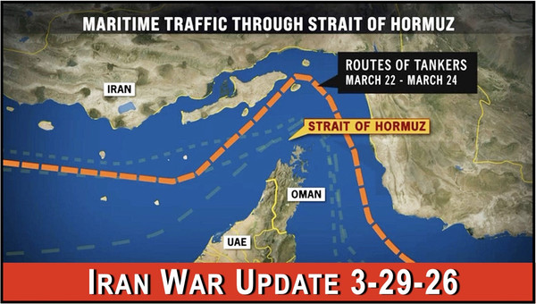 Iran War Update Sunday 3-29-26