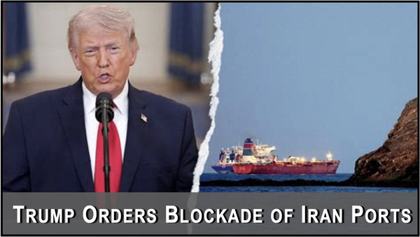 US Blockades Straight of Hormuz