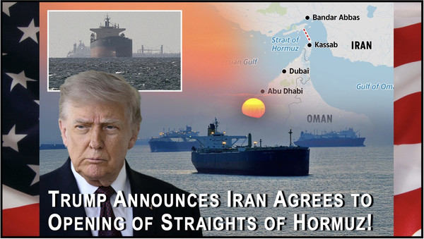 Iran Agrees that Straight of Hormuz is Open