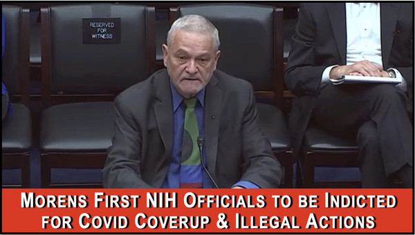 DOJ Charges First NIH Official in Covid Coverup