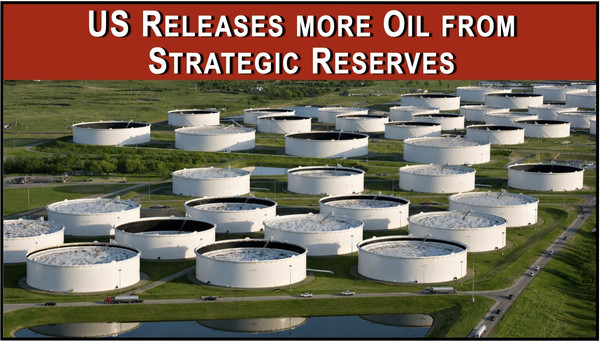 US Releases More Oil Reserves Due to Iran War