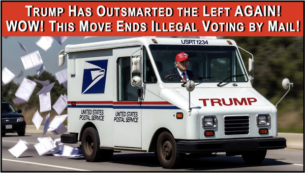 Trump Just Ended Illegal Voting by Mail!