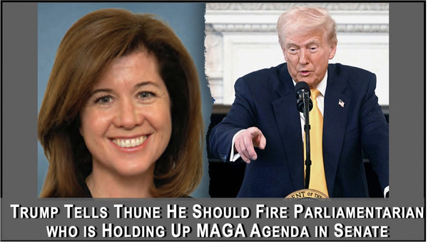Trump Pressures Thune to Fire Parliamentarian
