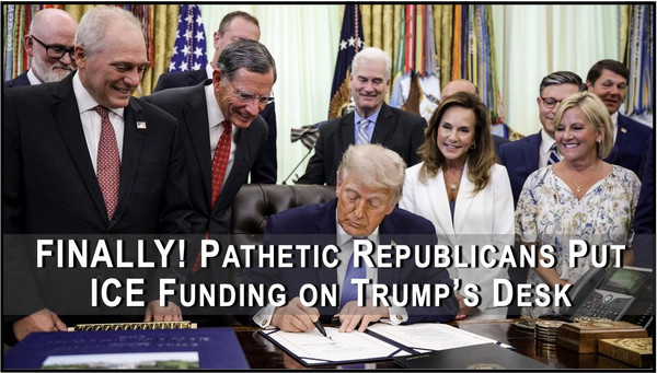 Trump Signs Bill to Fund ICE for 3 Years