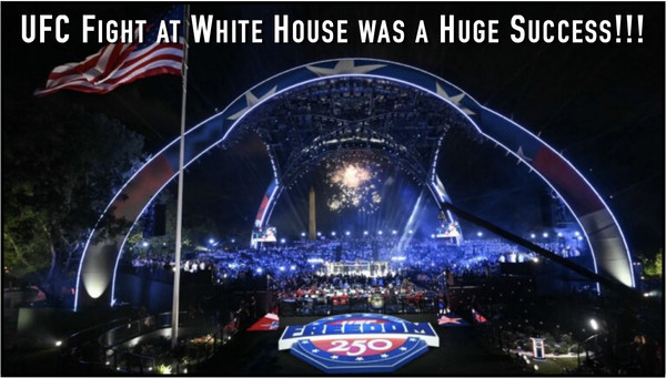 UFC Fight at White House was Spectacular!