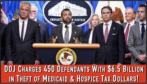 DOJ Charges 450 Defendants with $6.5 Billion in Theft!