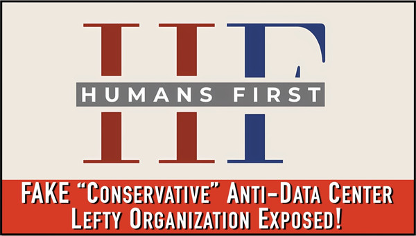 The LEFT is Leading the Conservative Fight Against Data Centers!