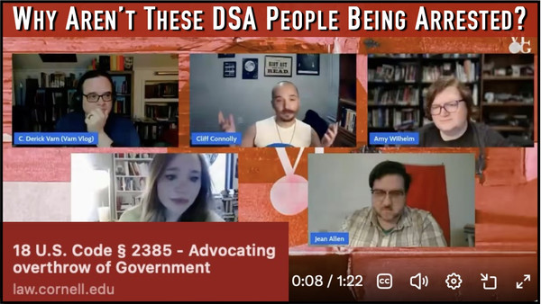 Why aren't these DSA Members being Arrested?