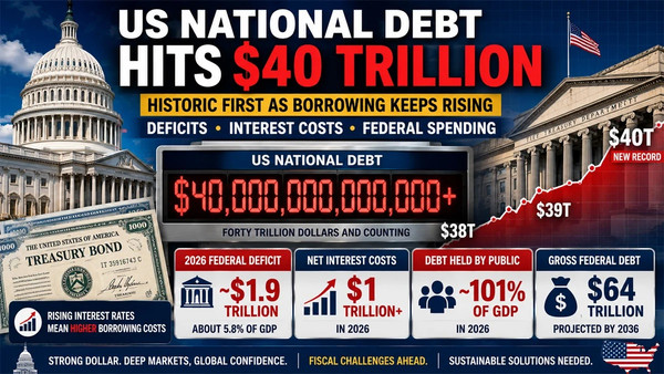 $40 Trillion in Debt is NOT What We Voted For!