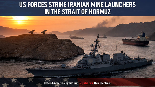 US Strikes Iranian Mine Laying Drones