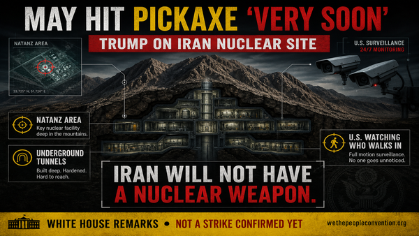 Will Trump Strike Iranian Nuke Site this Weekend?