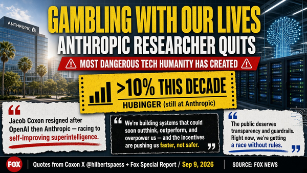 Anthropic Employee Warns that AI is Out of Control